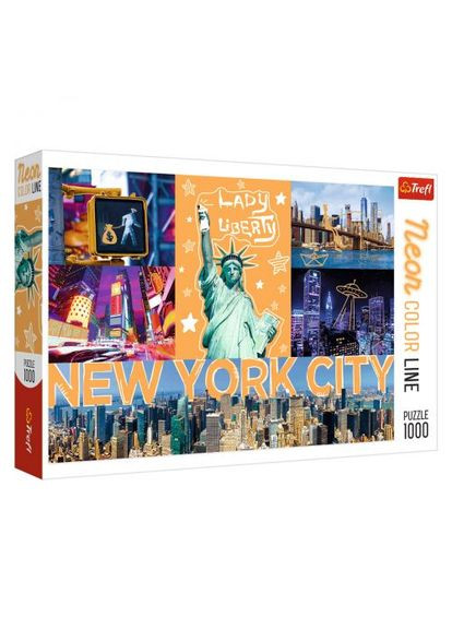 Пазлы "Город", 1000 элементов Trefl (361419291)