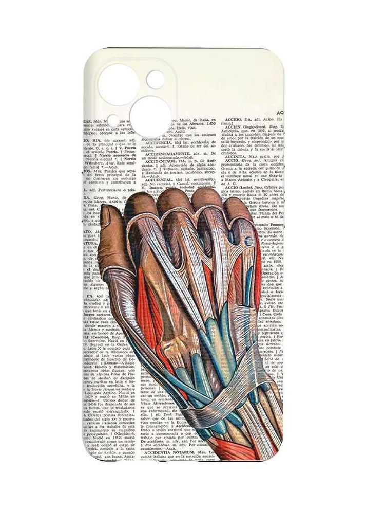 Чохол із захистом камер на iPhone 15 Plus:: Анатомія руки (принт 298) Creative (360704837)