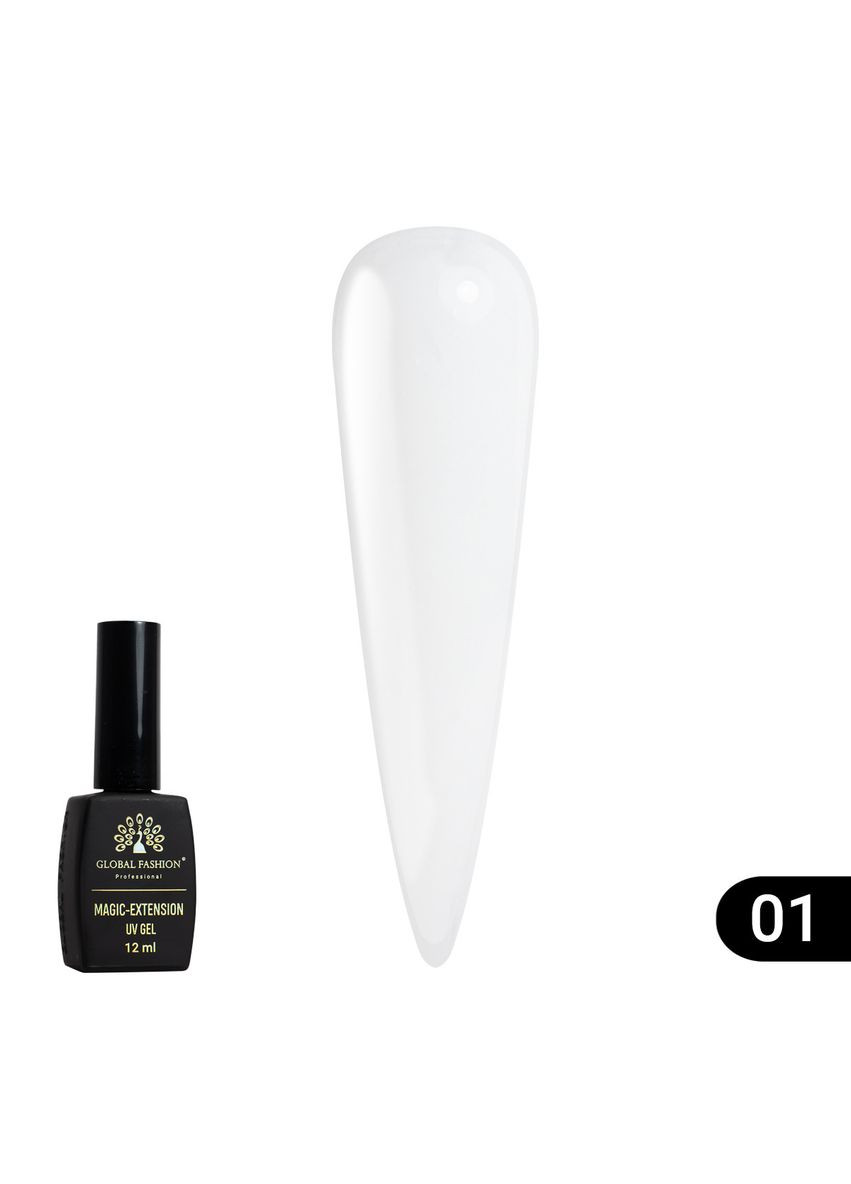 Гель Magic-Extension № 01 12мл., Global Fashion (297923632)