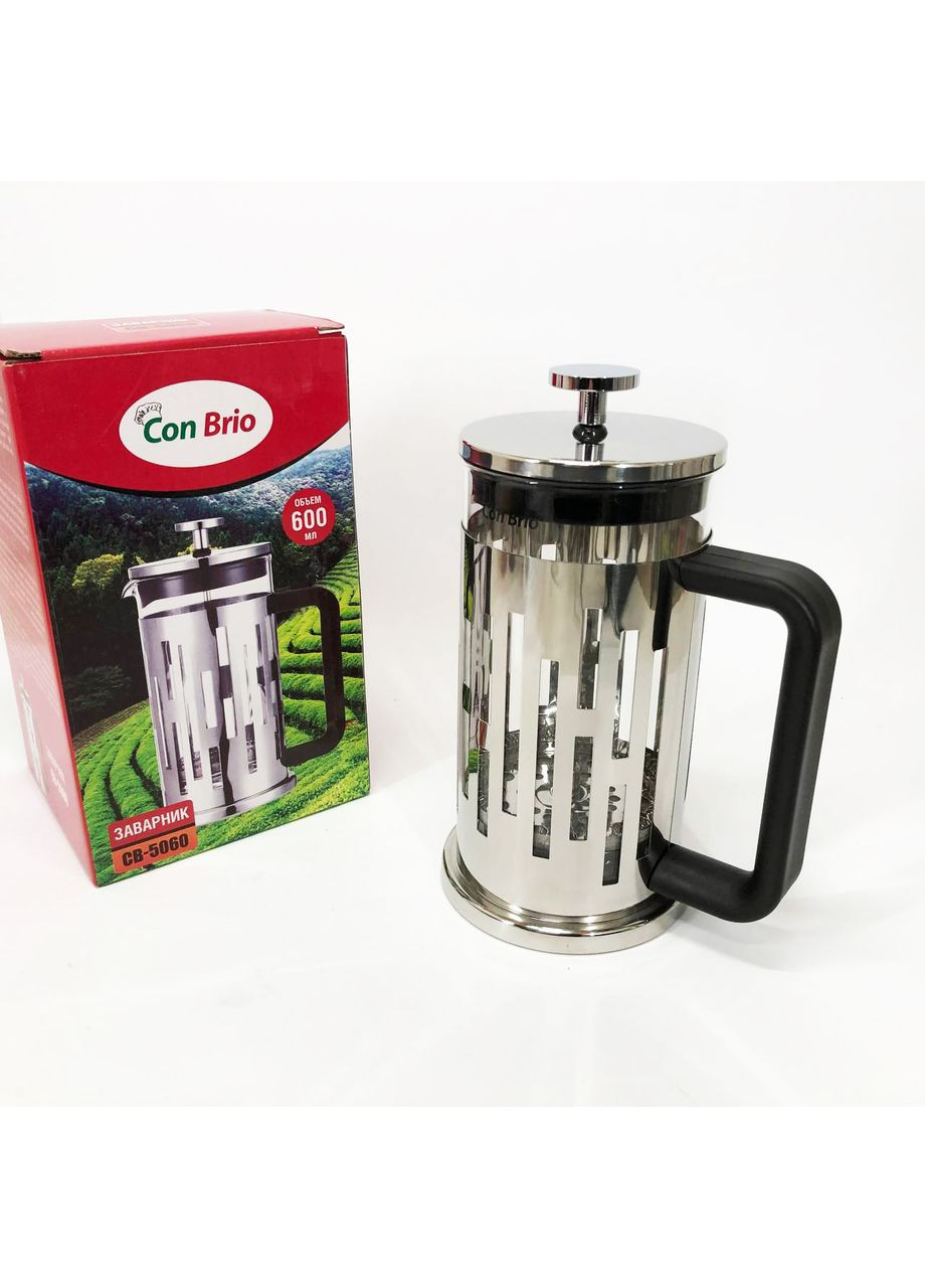 Заварювальний чайник Brio CB-5060 600 мл, Заварник для трав, Незвичайний заварник OC-586 для чаю Con Brio (349512099)