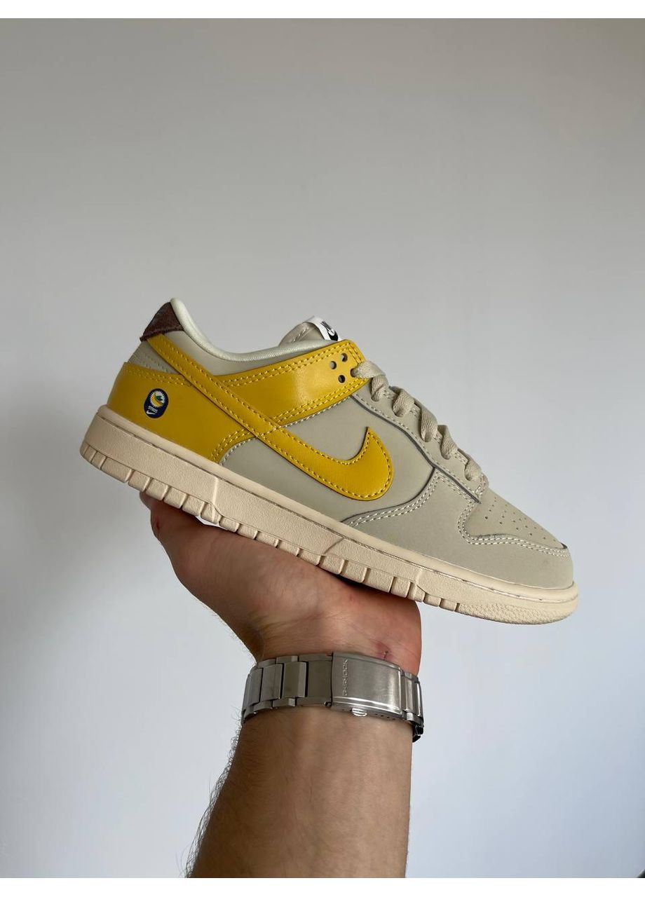 КРОССОВКИ ЖЕНСКИЕ NIKE DUNK LOW LX BANANA НАЙК СБ ДАНК No Brand бежевые демисезоны (368868694)