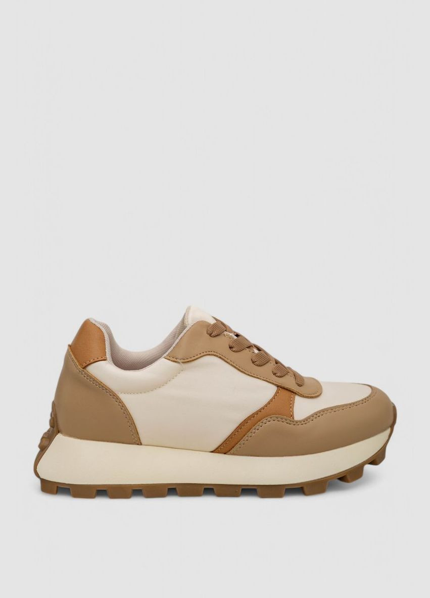 Кроссовки женские демисезонные Ager 248R214 бежевые демисезоны (339597219)