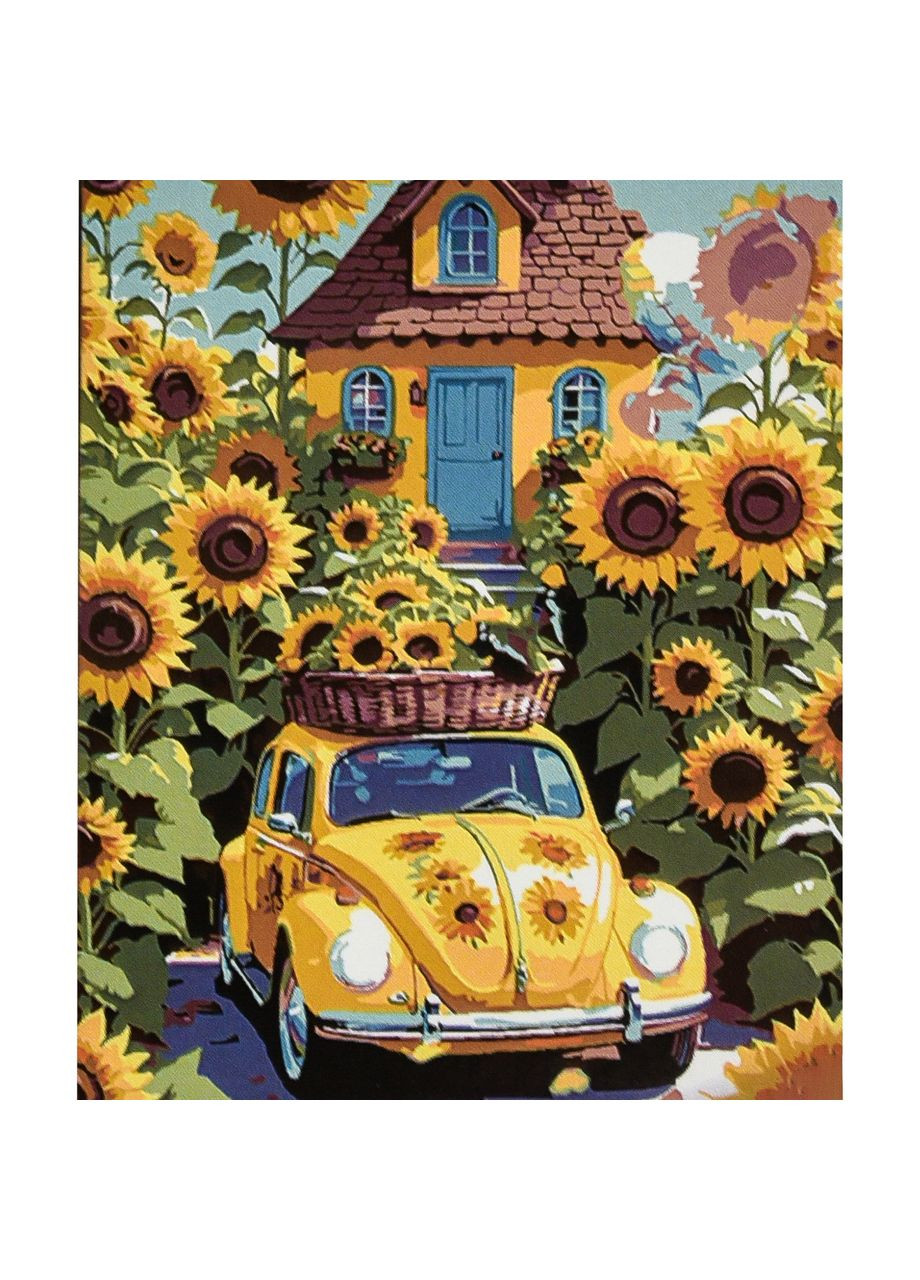 Картина за номерами ПРЕМІУМ Ранок в селі розміром 30х40 см (SS1162) Strateg (362487088)