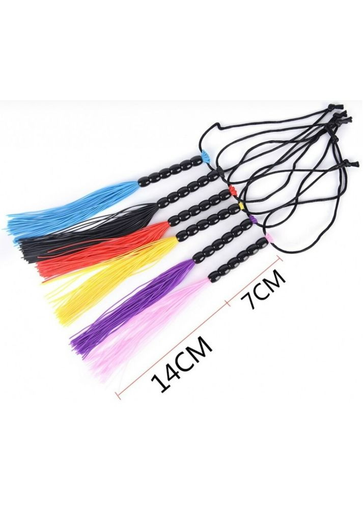 Мини флогер Leather flogger Голубой DS Fetish (297130823)