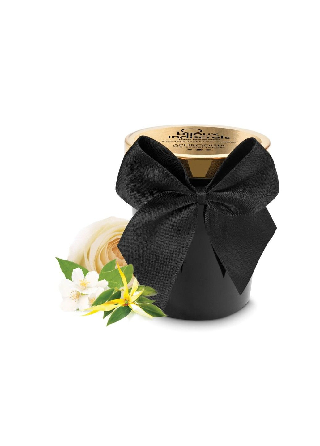 Масажна свічка Aphrodisia Scented Massage Candle для інтимного масажу з афродизіаками Bijoux Indiscrets (298748533)