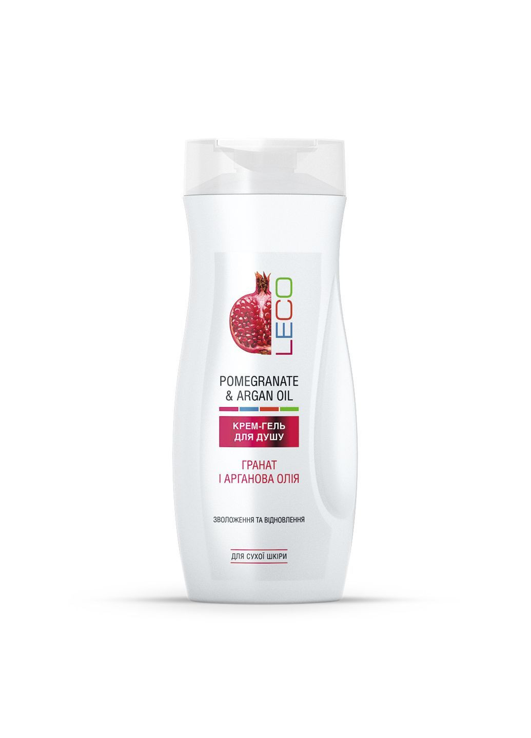 Крем-гель для душу "Гранат і Арганова олія" 250 мл Leco (363058946)