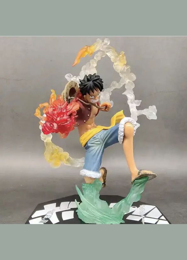 Колекційна аніме статуетка (фігурка) Манкі д. Луффі 14 см з пвх пластику на підставці No Brand (330245705)