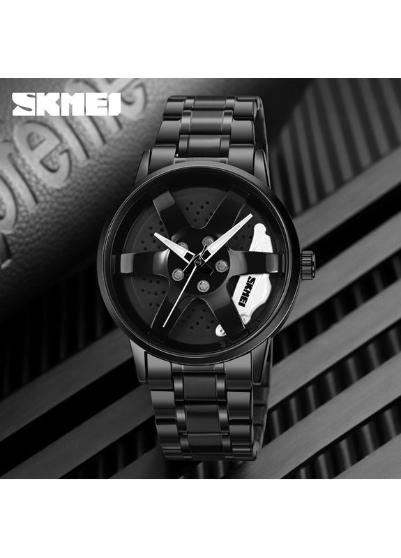 Годинники 1824BK Black чоловічі кварцові чорні стрілочні для повсякденного використання та стилю ProDobro (367267209)