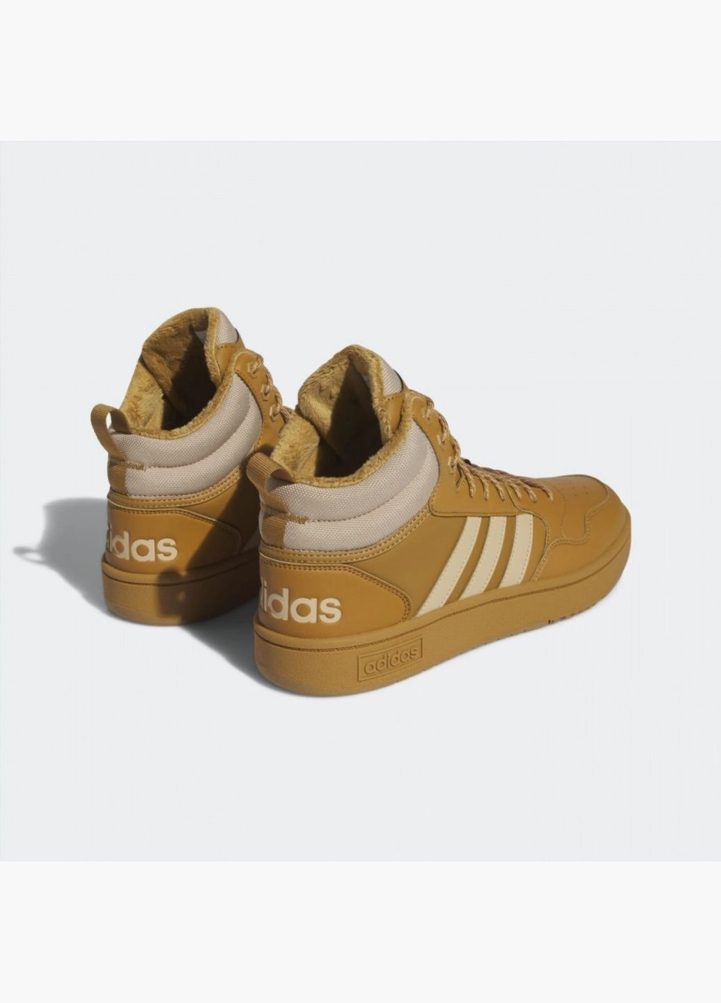 Кросівки жіночі Hoops 3.0 Mid Wtr Brown IF2636 adidas коричневі (335012534)