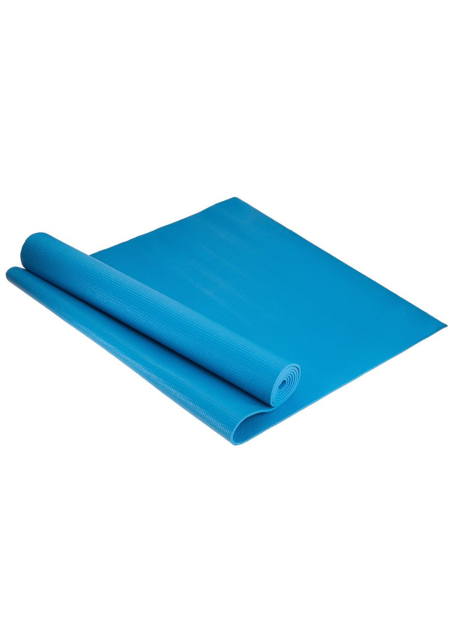 Коврик для фитнеса и спорта PVC 4мм FI-4986 (FI-4986_Синий) SP-Planeta (361433879)