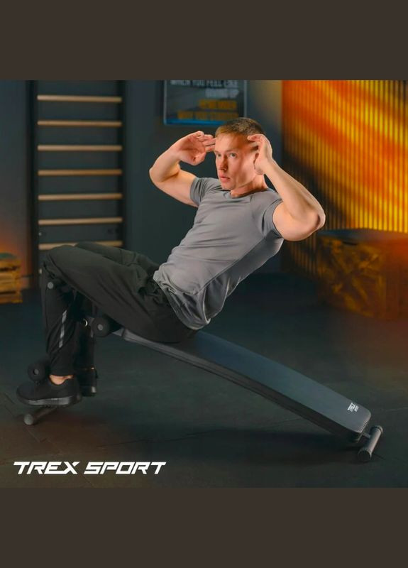 Скамейка тренировочная TX050B для пресса TREX Sport (311949254)