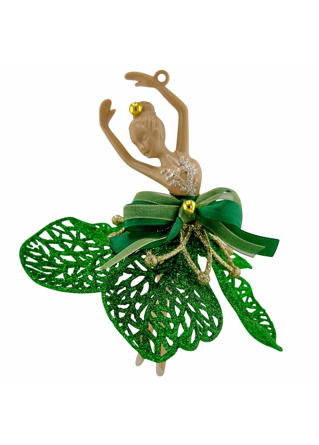 Прикраса новорічна Балерина ексклюзив білий 13х13х14 см MIS LT (365628059)