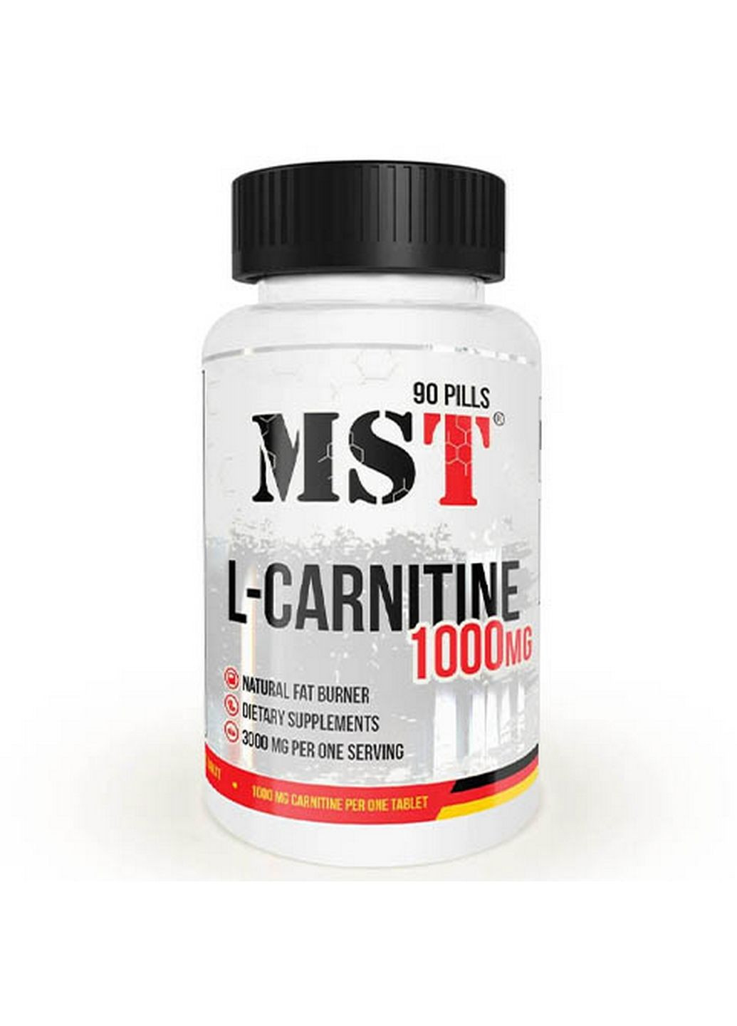 Жиросжигатель L-Carnitine 1000 mg, 90 таблеток MST (293416693)