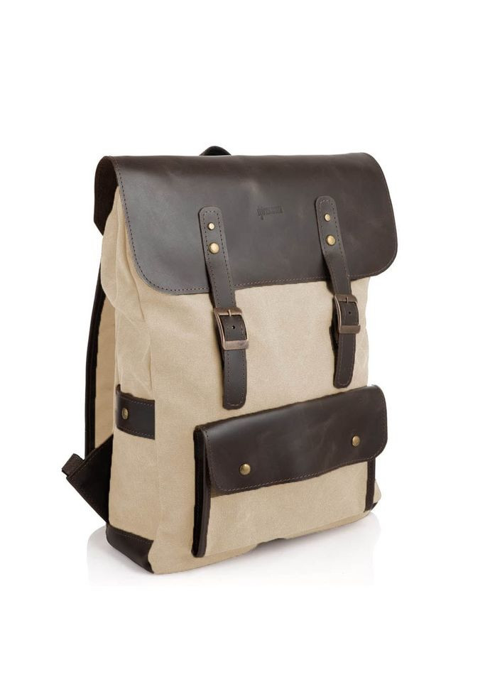 Молодежный рюкзак микс парусины и кожи RGj-9001-4lx TARWA (328449978)