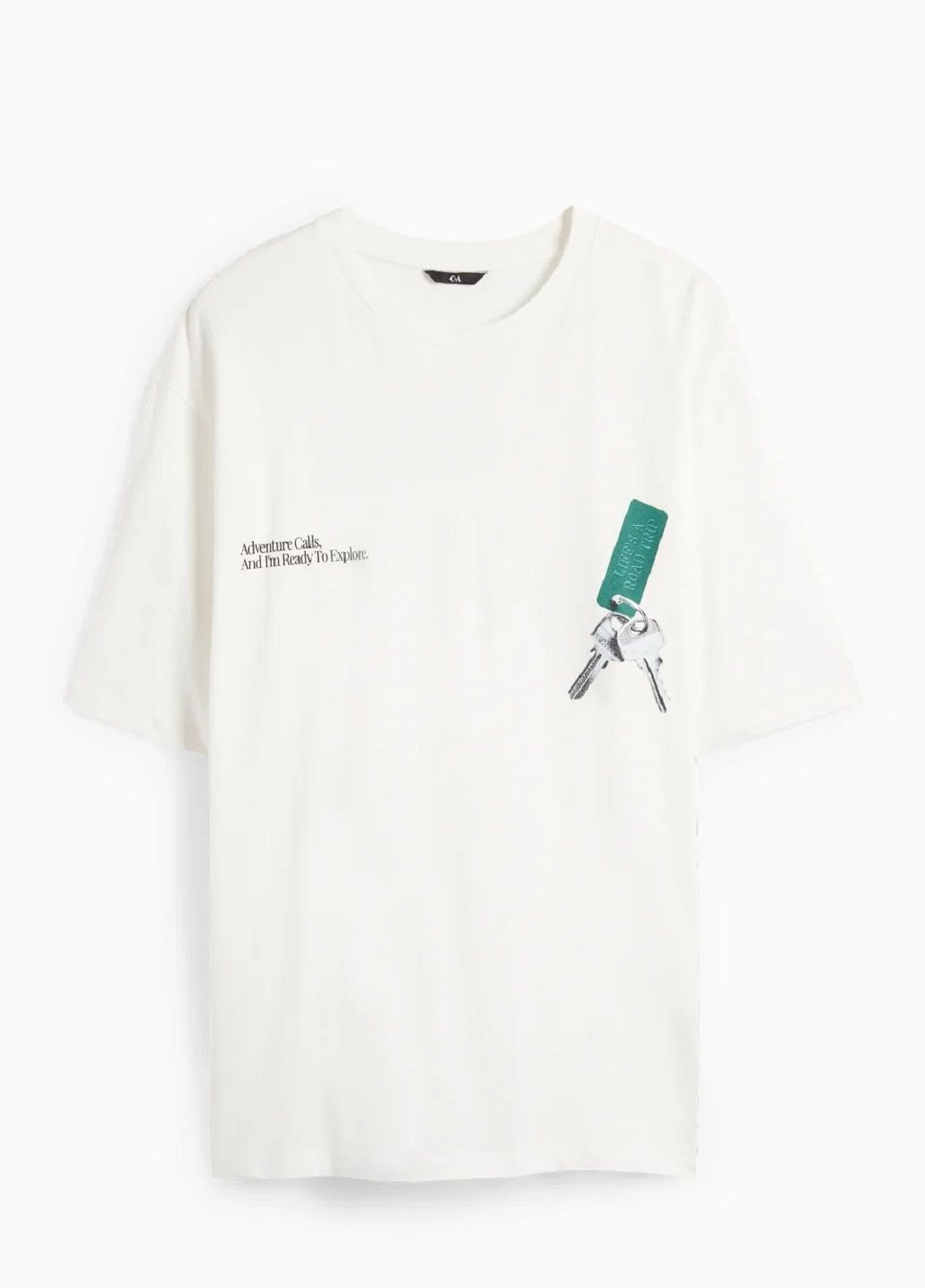 Белая футболка C&A