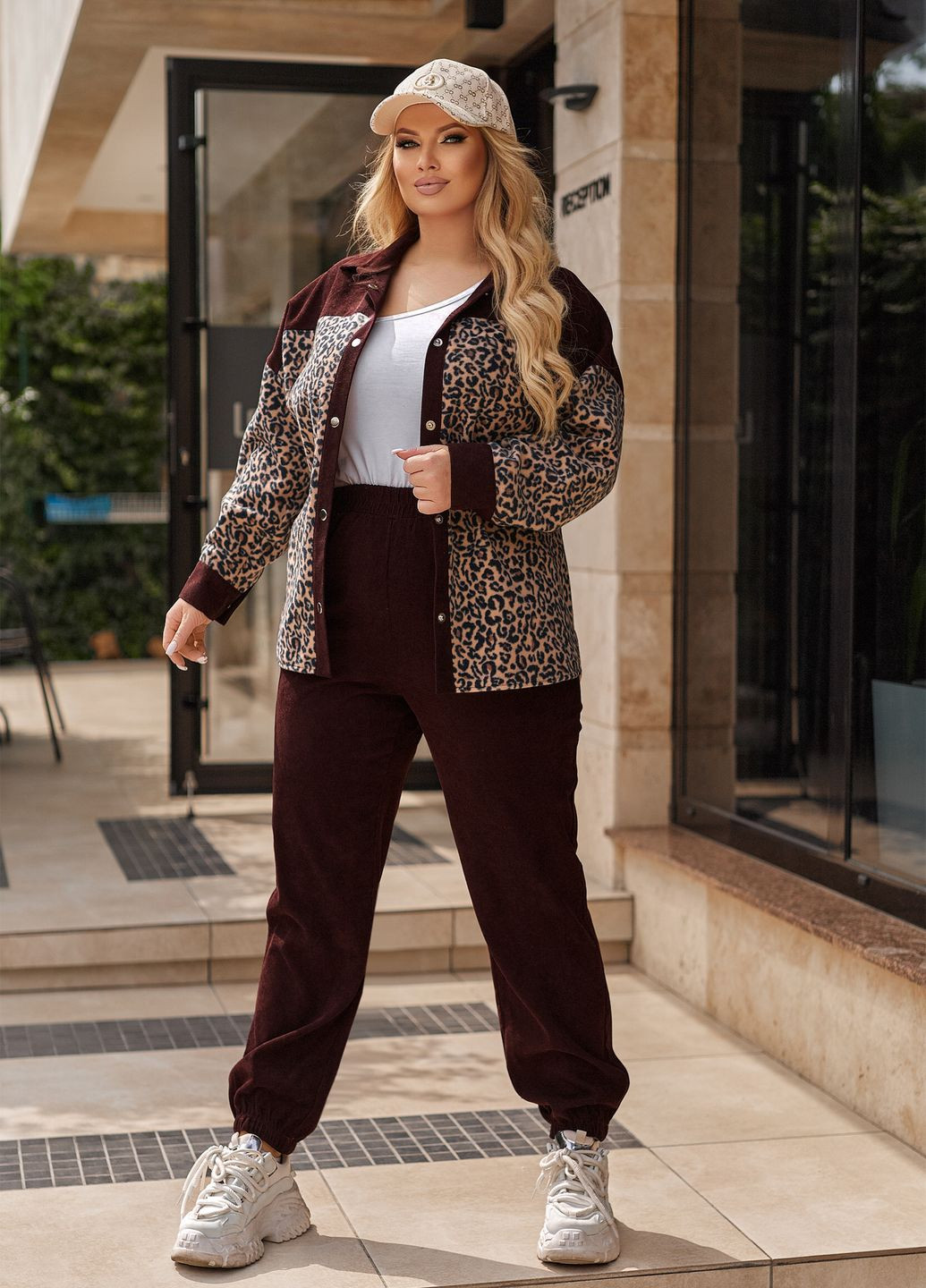 Вельветовий костюм з кашеміром No Brand (302413786)