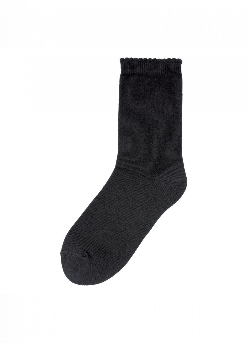 Шкарпетки високі для дівчинки 357451 чорний Pepperts (263428869)