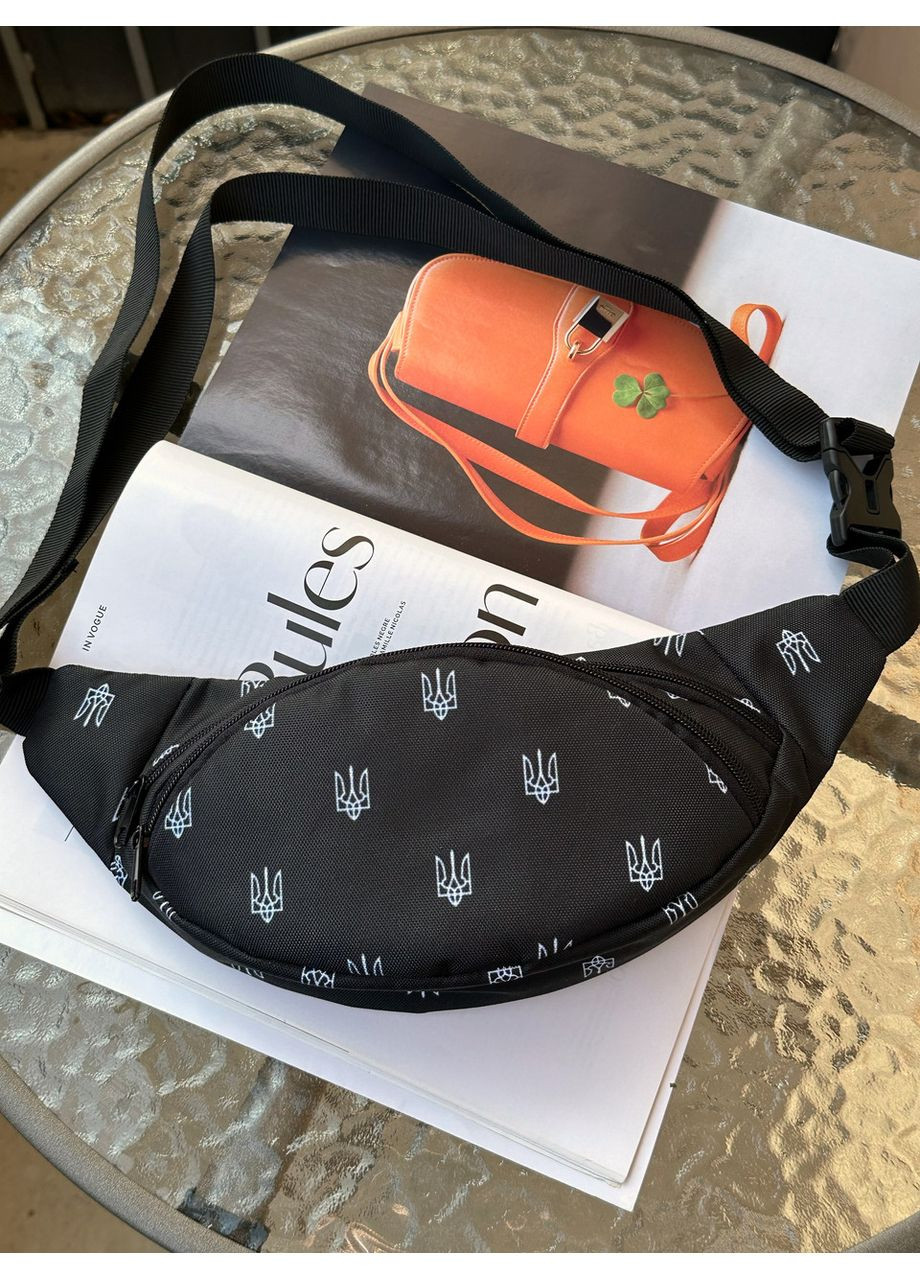 Сумочка бананка на пояс або через плече патріотична для хлопчика з гербами No Brand (350613512)