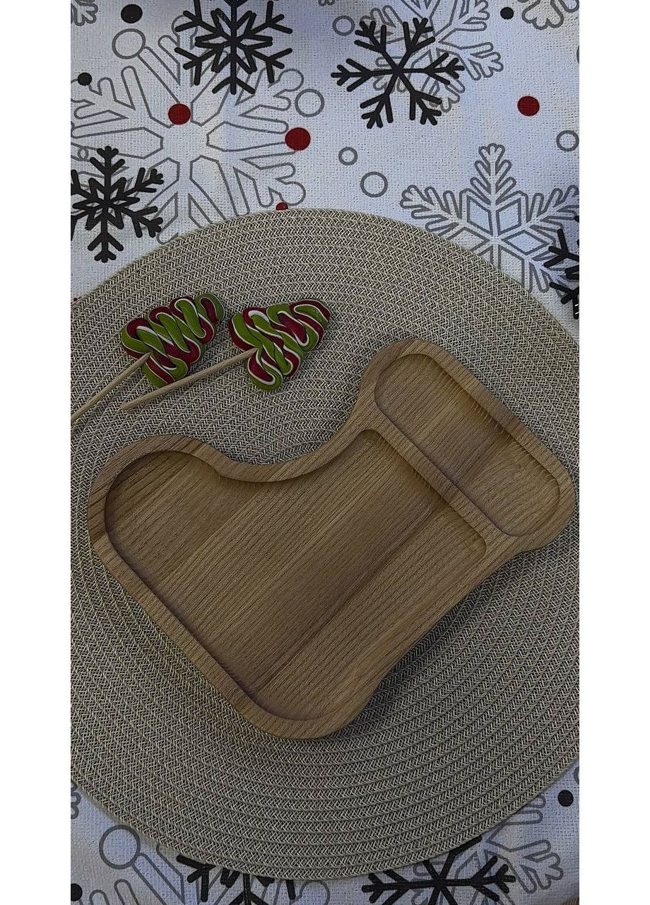 Новогодняя доска Рождественский сапог Trish Wood (371647955)