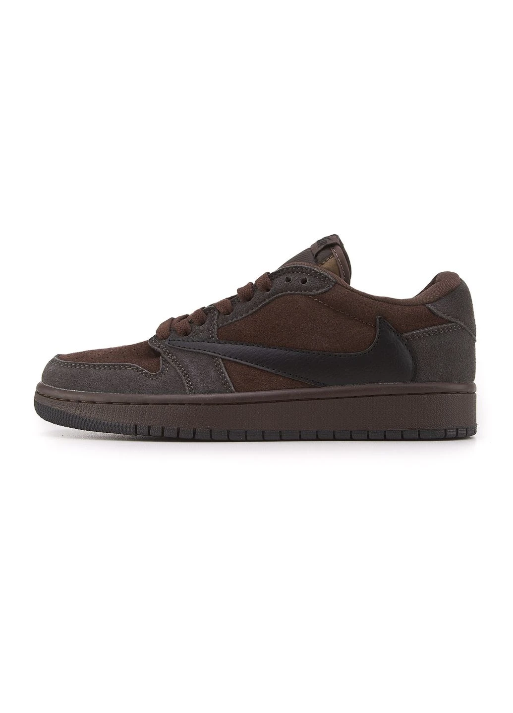 Цветные летние кроссовки nike air jordan 1 retro low og sp travis scott velvet найк аир джордан No Brand