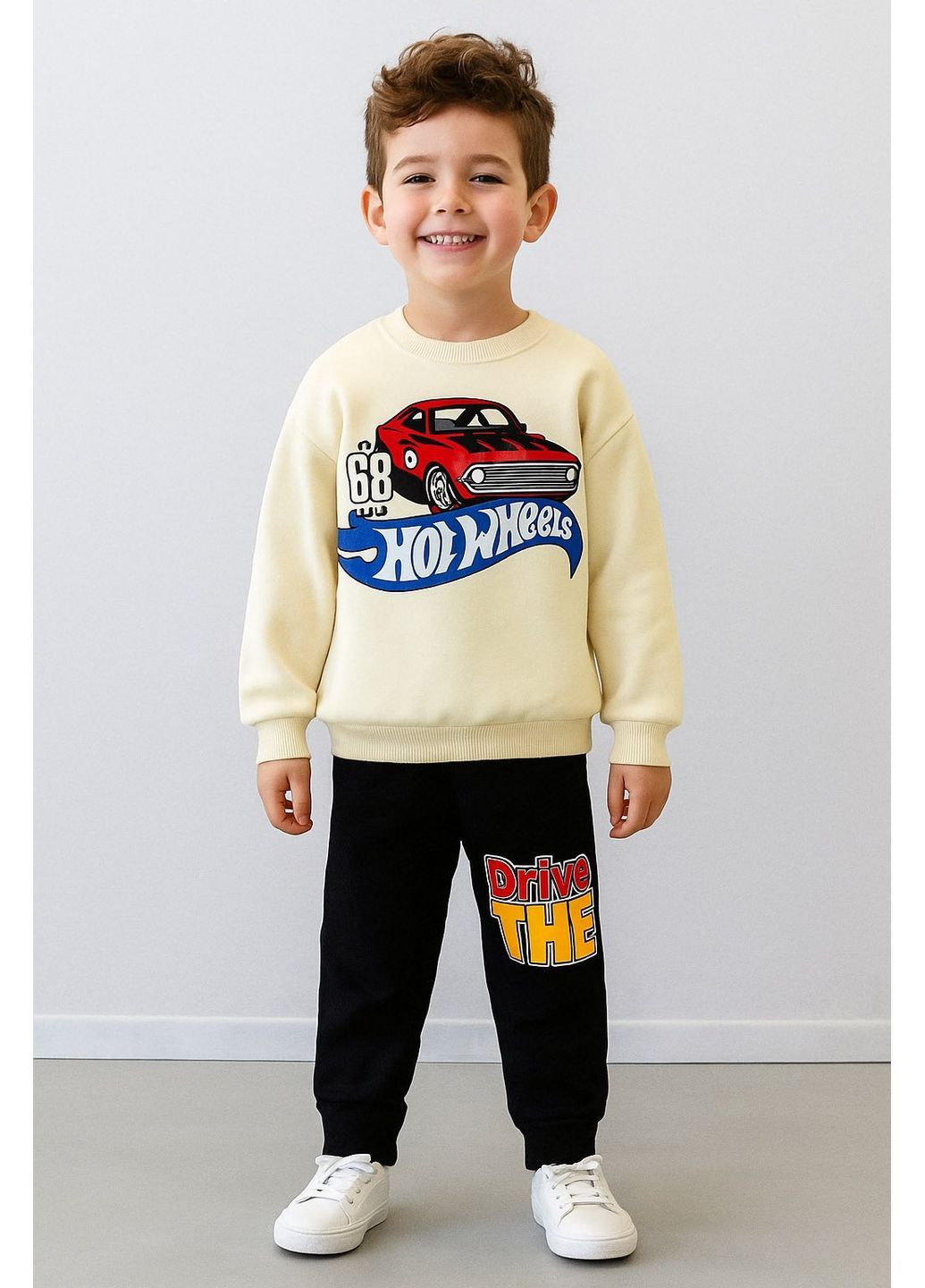Спортивный утепленный Hot Wheels (Хот Уилс) TRW99037315 Свитшот+брюки Disney костюм (366239388)