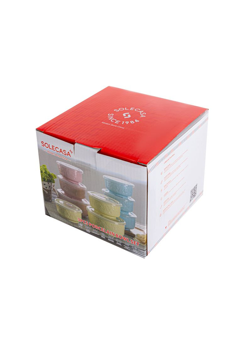 Набір салатників з кришками 3шт No Brand (366831778)