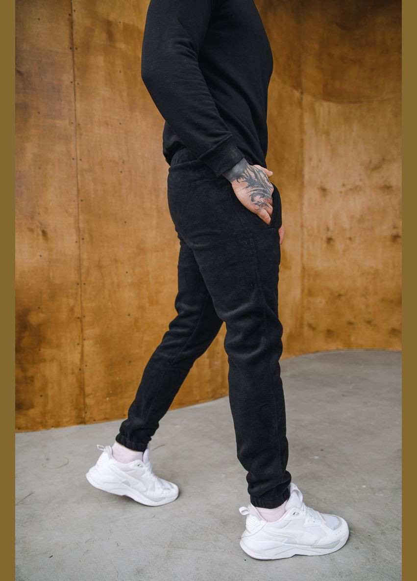 Штани чоловічі спортивні флісові No Brand штани (311505830)