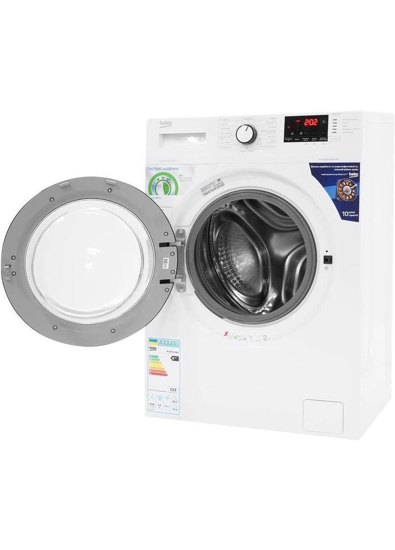 Стиральная машина WUE6512IXBW BEKO (314776337)