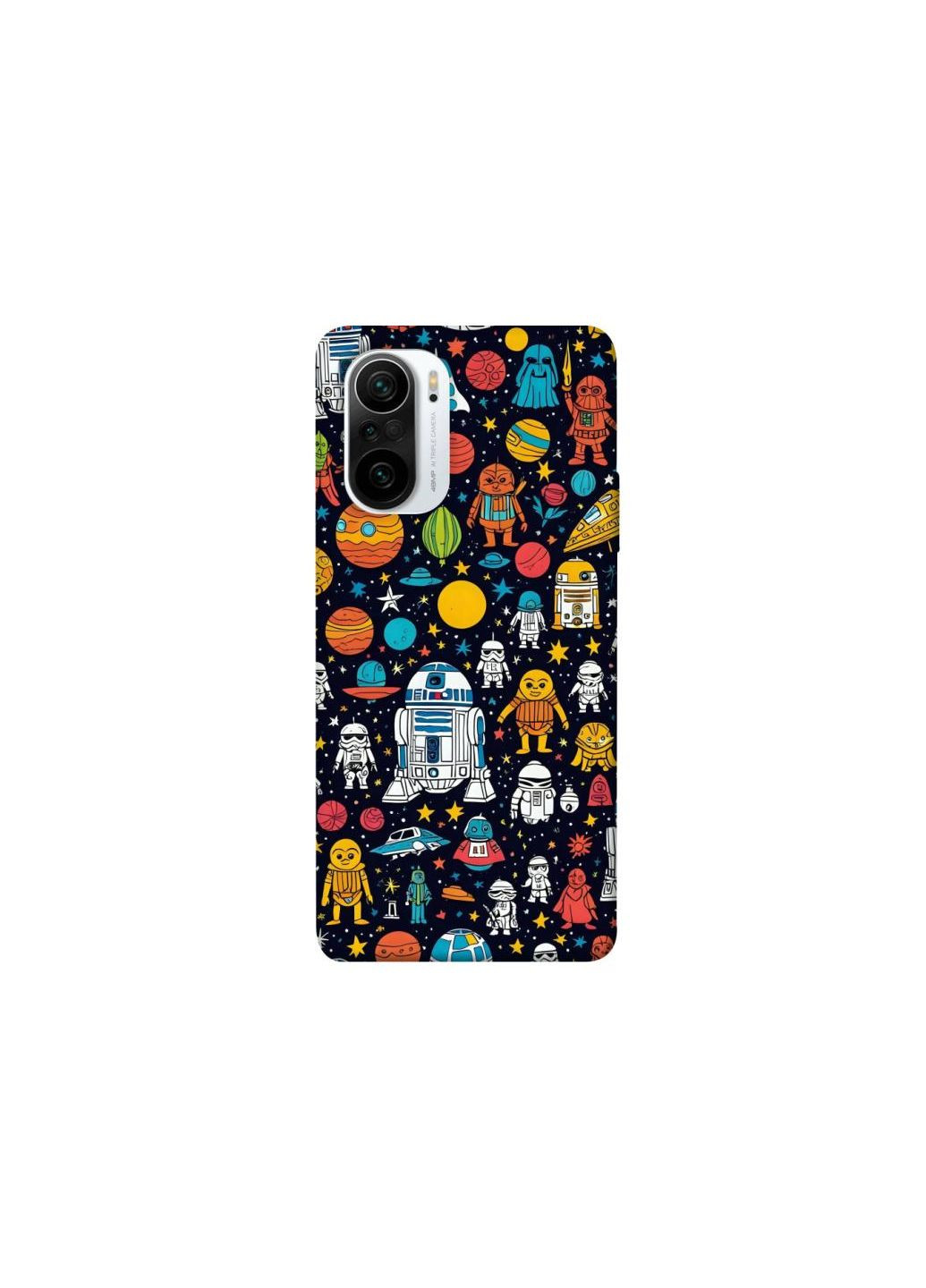 Чехол на Xiaomi Redmi K40 / K40 Pro / K40 Pro+ / Poco F3 Star Wars background ver.2 Frontalka (354667613)