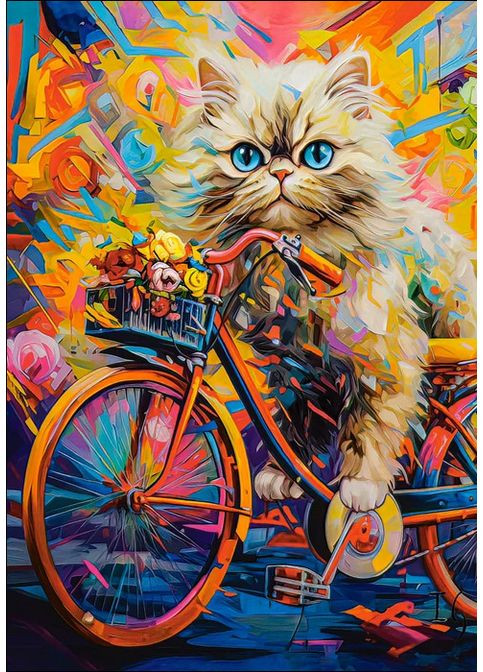 Пазл Цветочная прогулка котенка 500 деталей Castorland (369798282)