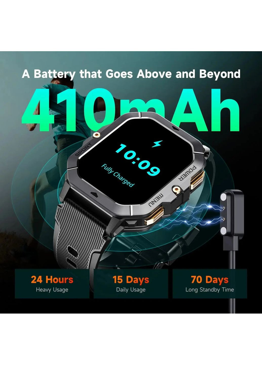 Часы BT101 Black Oukitel (362668964)