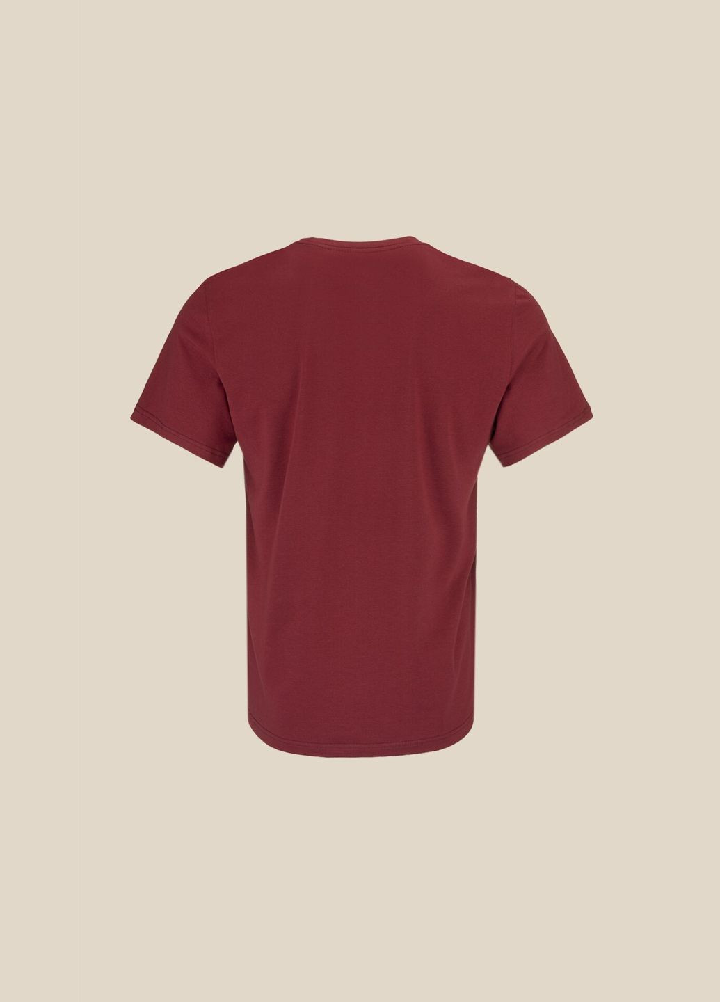 Бордова футболка з принтом road speed чоловіча p-mb02340 shop (2000999182594) LAWA