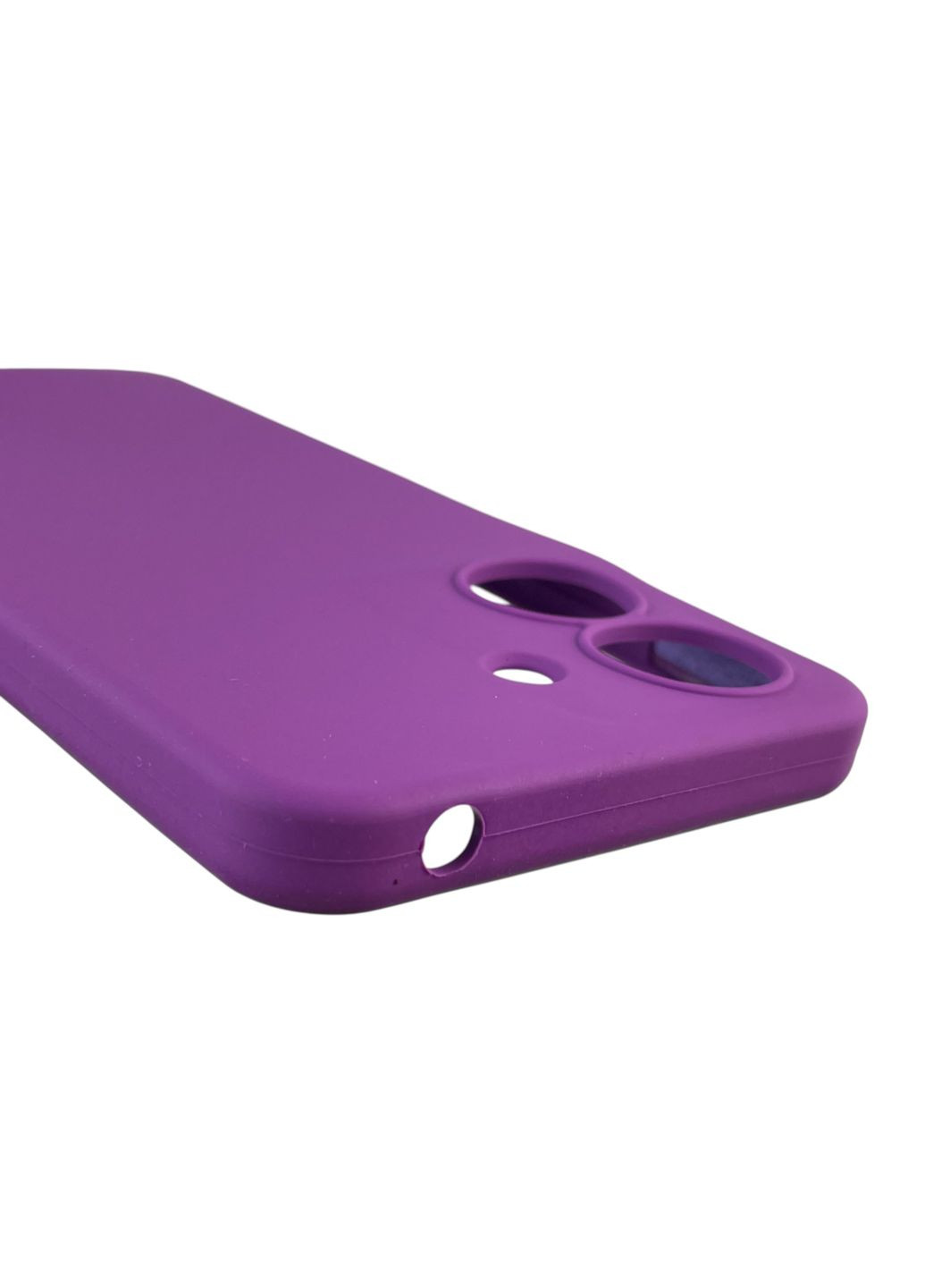 Чехол для POCO C65 силиконовый с микрофиброй нескользящий на сяоми поко с65 фиолетовый Xiaomi (366389863)