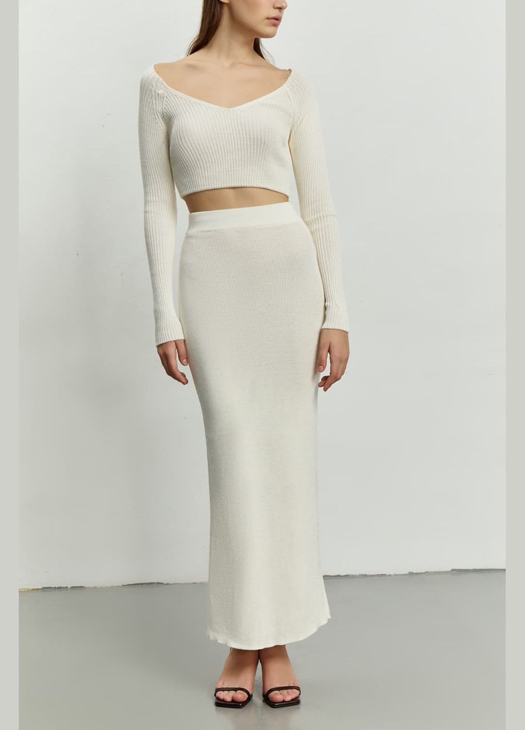 Спідниця максі 2072 Papaya (298546143)