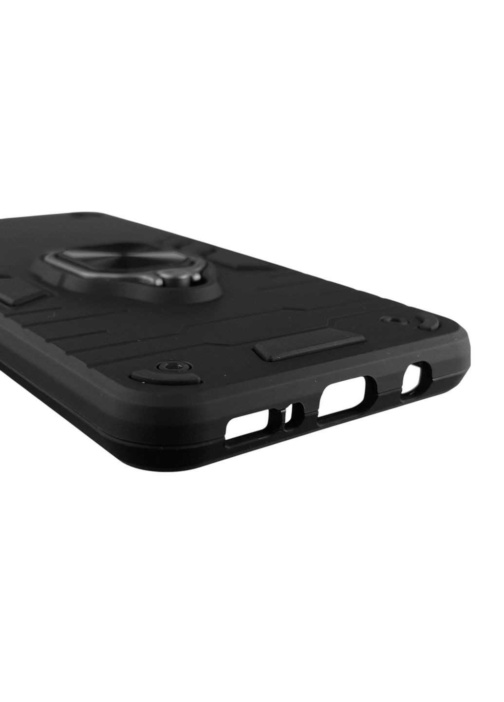 Чехол для телефона Galaxy A7 2018 (SM-A750) бронированный с кольцом-держателем самсунг а7 2018 чёрный Samsung (366229912)