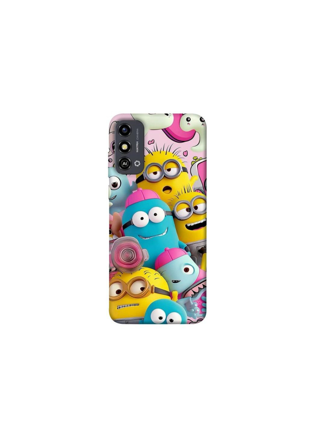 Чохол на ZTE Blade A53 Minions ver.1 Frontalka (354664565)
