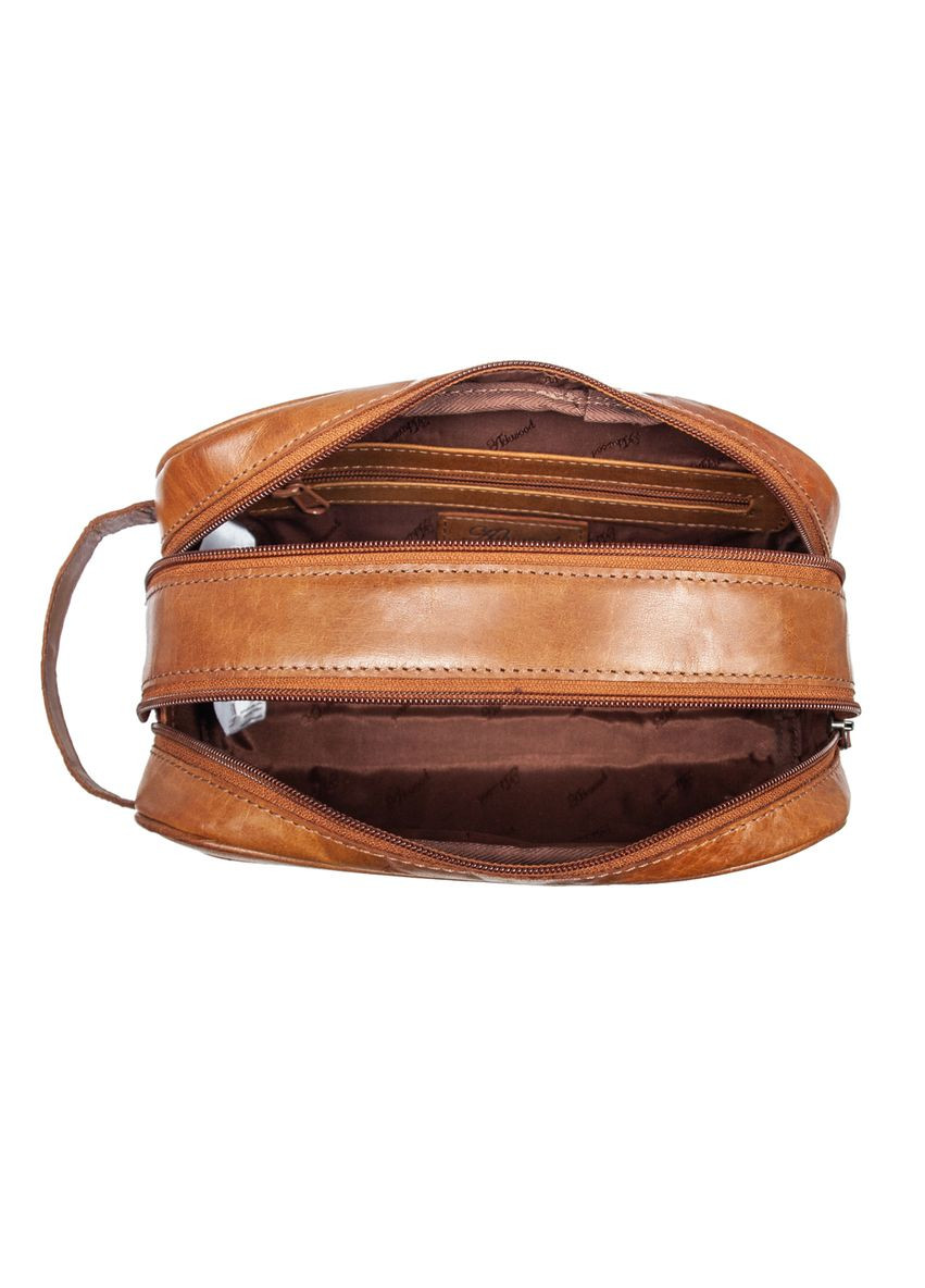 Кожаный нессесер медового цвета T78 Honey Ashwood (303831945)