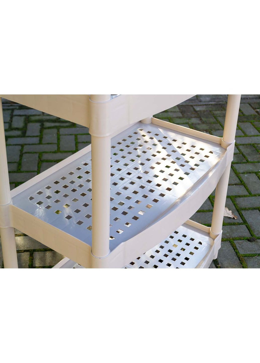 Пластиковий стелаж господарсько-торговий 175×80×40 см МЕД (371798332)