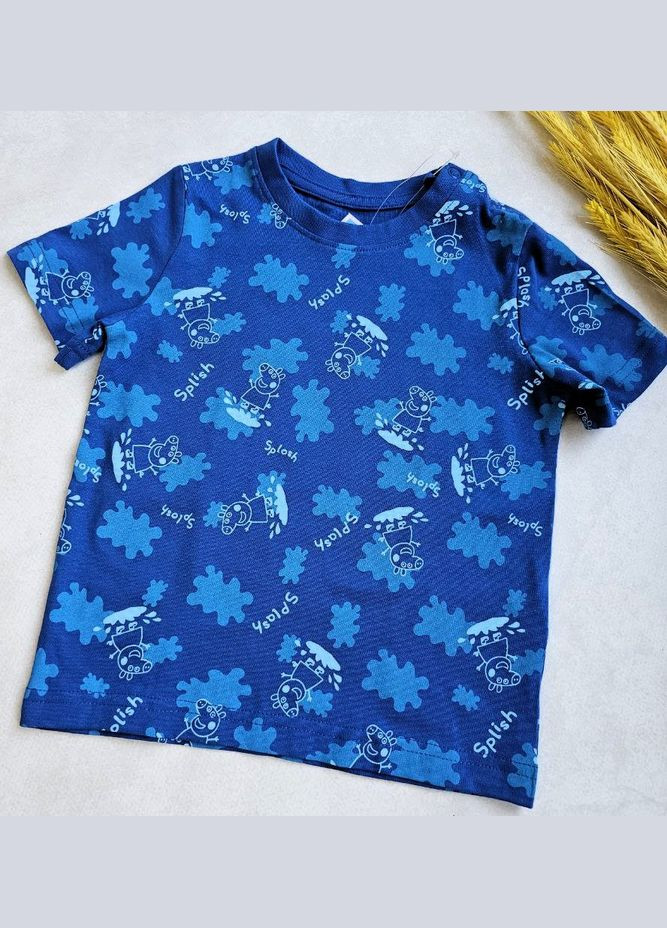 Синий летний набор футболка и шорты Lupilu Футболка та шорти