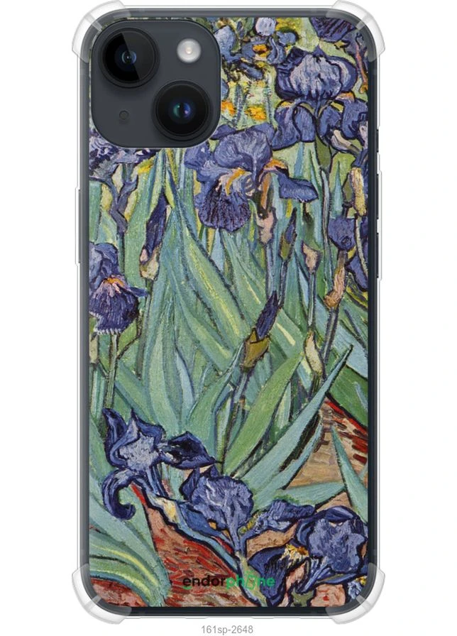 Чехол на iPhone 14 Винсент Ван Гог. Ирисы "161sp-2648-70447" Endorphone (367181123)