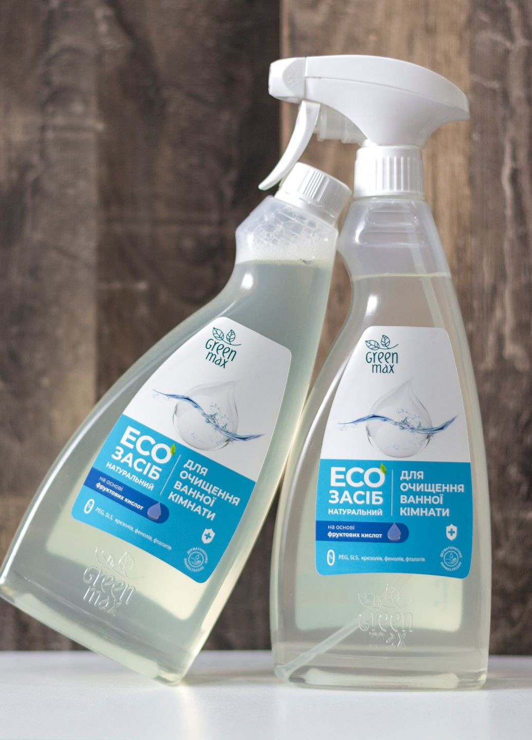 Эко средство для чистки ванной комнаты 500 мл Green Max (332792503)