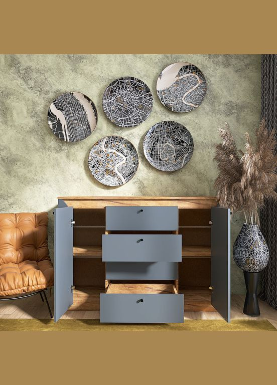 Комод в спальню Нордик1400 140х38х95 см (EVR-5532) Еверест (311684703)