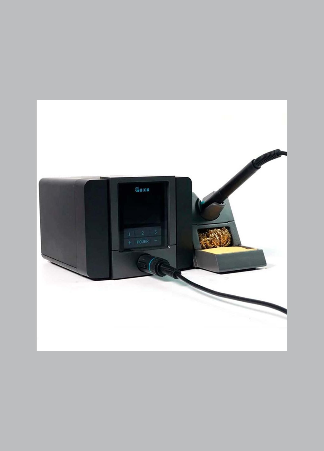 Паяльная станция TS1200A (Паяльник с датчиком температуры) 120 Вт Quick (322566631)