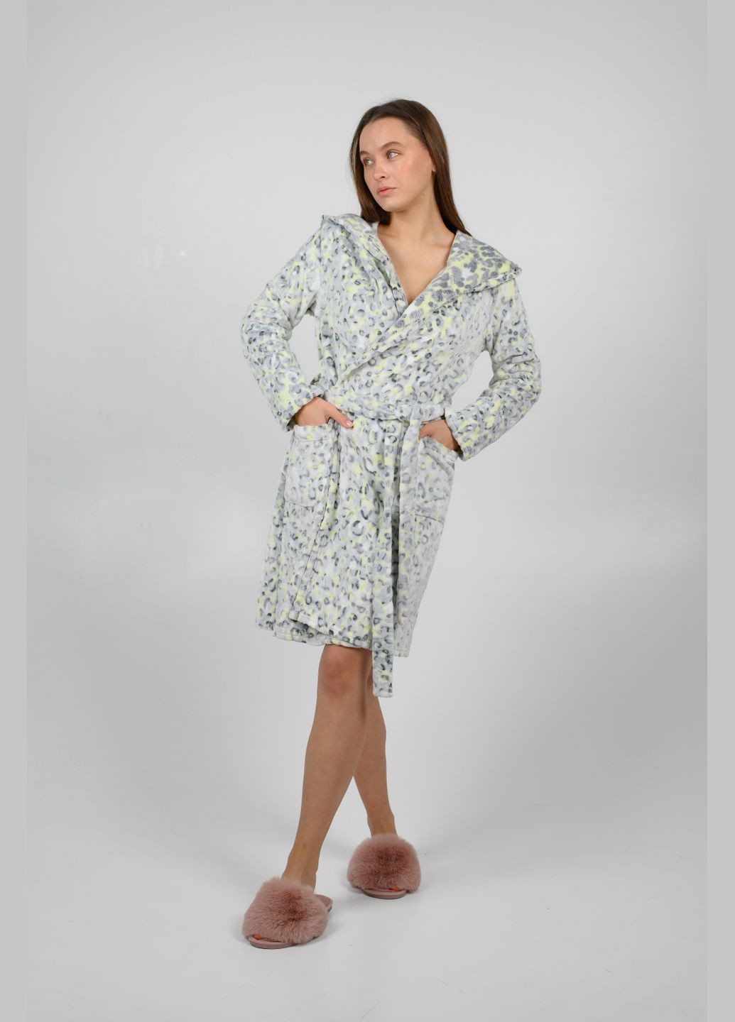 Женский теплый халат N.EL. (253590511)