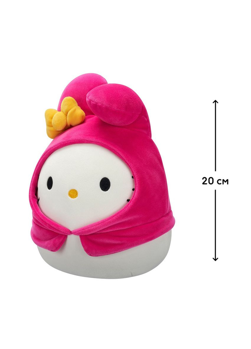 Мягкая игрушка Хэллоу Китти в образе Моя Мелоди (20 cm) Squishmallows (308796226)