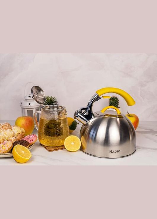 Чайник зі свистком /MG-1191/2.5л/ІНДУКЦІЯ Magio (324621217)