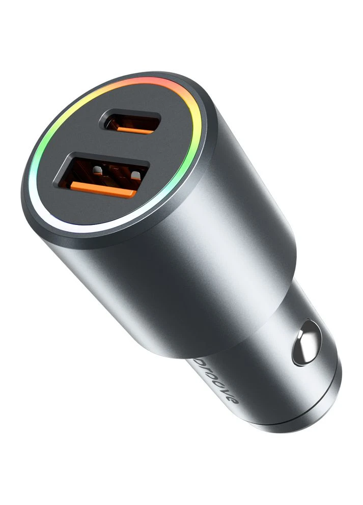 Автомобільний зарядний пристрій Double Energy Plus Metal Gray (48859metal gray) Proove (337515154)