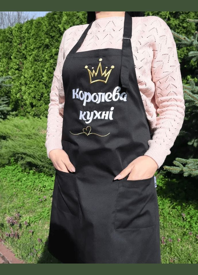 Фартух з логотипом XRmaster "Королева кухні" No Brand (327880747)