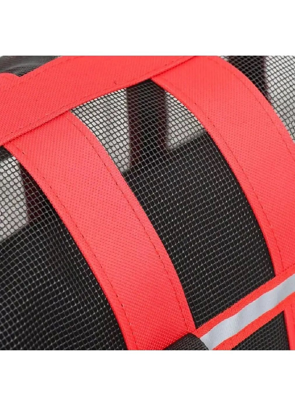 Сумка переноска для транспортировки животных кошек собак с вентиляцией ручками ремнем размер L 49x28x27 см (477294-Prob) Красная Unbranded (296716164)