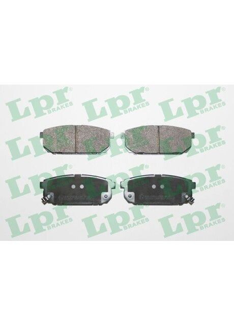 Комплект гальмівних колодок LPR (369318697)